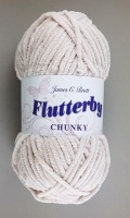 James C Brett - Flutterby Chunky - B28 Light Beige